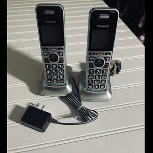 *Lot of 2* Panasonic KX-TGFA97 Bluetooth Expansion Handset Phone Base PNLC1084